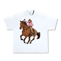 White cowgirl Urban Heavy Tee - Artiststas