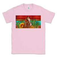 Aztec Horse Cactus And Sunflowers License Plate Template Classic Tee | Teevron