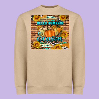 Hello Pumpkin Season Tumbler Heavyweight Sweatshirt Designed By Artiststas