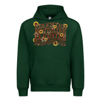 Forest Green educated motivated elevated melanated juneteenth Urban Hoodie - CowGirlArtShop