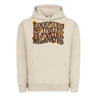 Pigment French Oak educated motivated elevated melanated juneteenth Urban Hoodie - CowGirlArtShop