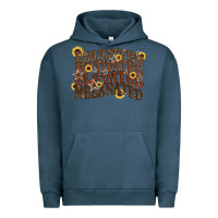 Pigment Midnight Navy educated motivated elevated melanated juneteenth Urban Hoodie - CowGirlArtShop