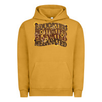 Pigment Peanut Butter educated motivated elevated melanated juneteenth Urban Hoodie - CowGirlArtShop