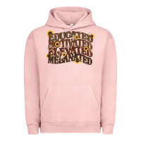 Pigment Salmon educated motivated elevated melanated juneteenth Urban Hoodie - CowGirlArtShop