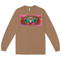 Toasted Coconut western baby boer goat pink flowers serape leopard pink glitter patter Long Sleeve Tee - BarkalooDesign