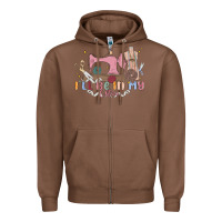 Chestnut ill be in my office Zipper Hoodie - MaliasSmallBusiness