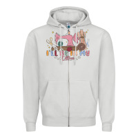 Dove Grey ill be in my office Zipper Hoodie - MaliasSmallBusiness