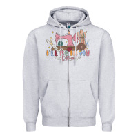 Heather Grey ill be in my office Zipper Hoodie - MaliasSmallBusiness