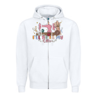 White ill be in my office Zipper Hoodie - MaliasSmallBusiness