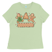 Matcha gingerbread christmas Ladies Tee - MaliasSmallBusiness