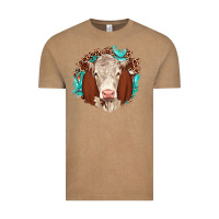 Vintage Coffee hareford leopard gemstone Vintage Tee - JahusDesignShop