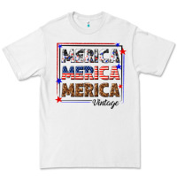 White merica merica merica vintage Premium Tee - texasbilliewilder