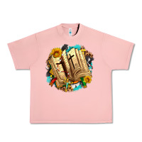 Salmon cross with bible and sunflowers Urban Heavy Tee - AdoDesignShop