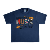 Navy music teacher Urban Heavy Tee - AdoDesignShop