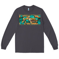 Smoke western  bison wild soul turquoise's gemstones  license plate template Long Sleeve Tee - BarkalooDesign