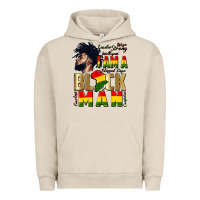 Pigment French Oak i am a black man Urban Hoodie - CowGirlArtShop