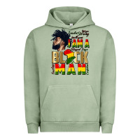 Pigment Oil Green i am a black man Urban Hoodie - CowGirlArtShop