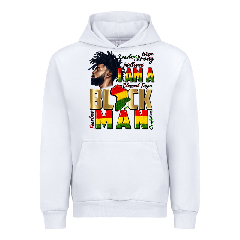 I Am A Black Man Urban Hoodie by CowGirlArtShop | Teevron