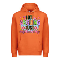 Carrot not arguing just explaining Premium Hoodie - JahusDesignShop