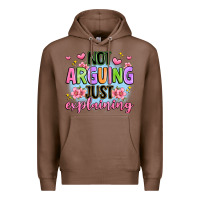 Chestnut not arguing just explaining Premium Hoodie - JahusDesignShop