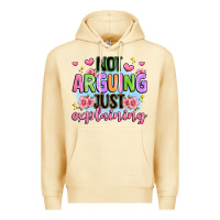 Pina Colada not arguing just explaining Premium Hoodie - JahusDesignShop