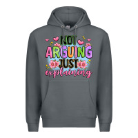 Rock not arguing just explaining Premium Hoodie - JahusDesignShop