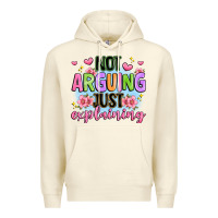 Sandshell not arguing just explaining Premium Hoodie - JahusDesignShop