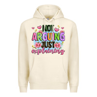 Tofu not arguing just explaining Premium Hoodie - JahusDesignShop