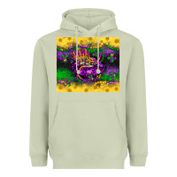Matcha mardi gras lips Heavyweight Hoodie - LillyAllenDesigns