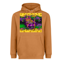 Meerkat mardi gras lips Heavyweight Hoodie - LillyAllenDesigns