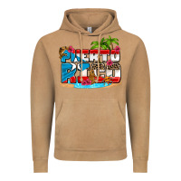 Vintage Camel puerto rico and flowers with frog Vintage Hoodie - AdoDesignShop