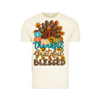 Vintage Arctic thankful grateful blessed turkey Vintage Tee - Artiststas