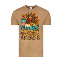 Vintage Camel thankful grateful blessed turkey Vintage Tee - Artiststas