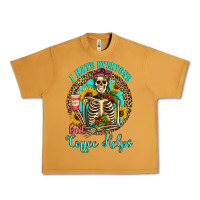 Peanut Butter i hate everyone but coffee helps western skeleton coffee sunflowers Urban Heavy Tee - Artiststas