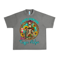 Tornado i hate everyone but coffee helps western skeleton coffee sunflowers Urban Heavy Tee - Artiststas
