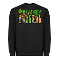 Black st patricks one lucky mini Heavyweight Sweatshirt - AdoDesignShop