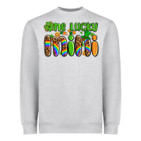 Heather Grey st patricks one lucky mini Heavyweight Sweatshirt - AdoDesignShop