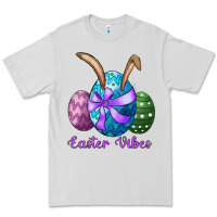 Dove Grey easter bunny ear eggs easter vibes Premium Tee - RanaPortraitStore