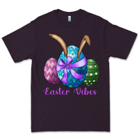 Plum easter bunny ear eggs easter vibes Premium Tee - RanaPortraitStore