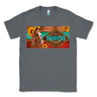 Charcoal Heather aztec horse cactus and sunflowers license plate template Classic Tee - Artiststas