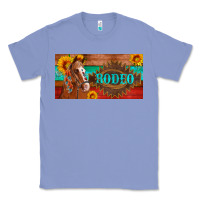 Colony Blue aztec horse cactus and sunflowers license plate template Classic Tee - Artiststas