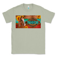 Matcha aztec horse cactus and sunflowers license plate template Classic Tee - Artiststas