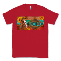 Red aztec horse cactus and sunflowers license plate template Classic Tee - Artiststas