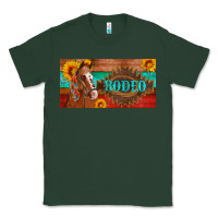 Sports Green aztec horse cactus and sunflowers license plate template Classic Tee - Artiststas