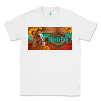 White aztec horse cactus and sunflowers license plate template Classic Tee - Artiststas