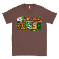 Chestnut one lucky nurse Classic Tee - AdoDesignShop