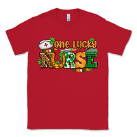 Red one lucky nurse Classic Tee - AdoDesignShop
