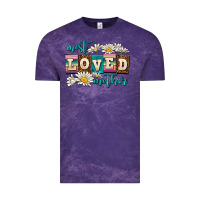 Cloud Purple most loved mother Vintage Tee - AdoDesignShop
