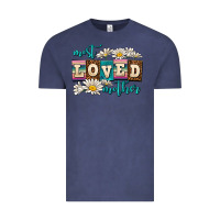Vintage Denim most loved mother Vintage Tee - AdoDesignShop