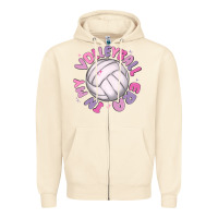 Sandshell in my volleyball era Zipper Hoodie - MaliasSmallBusiness